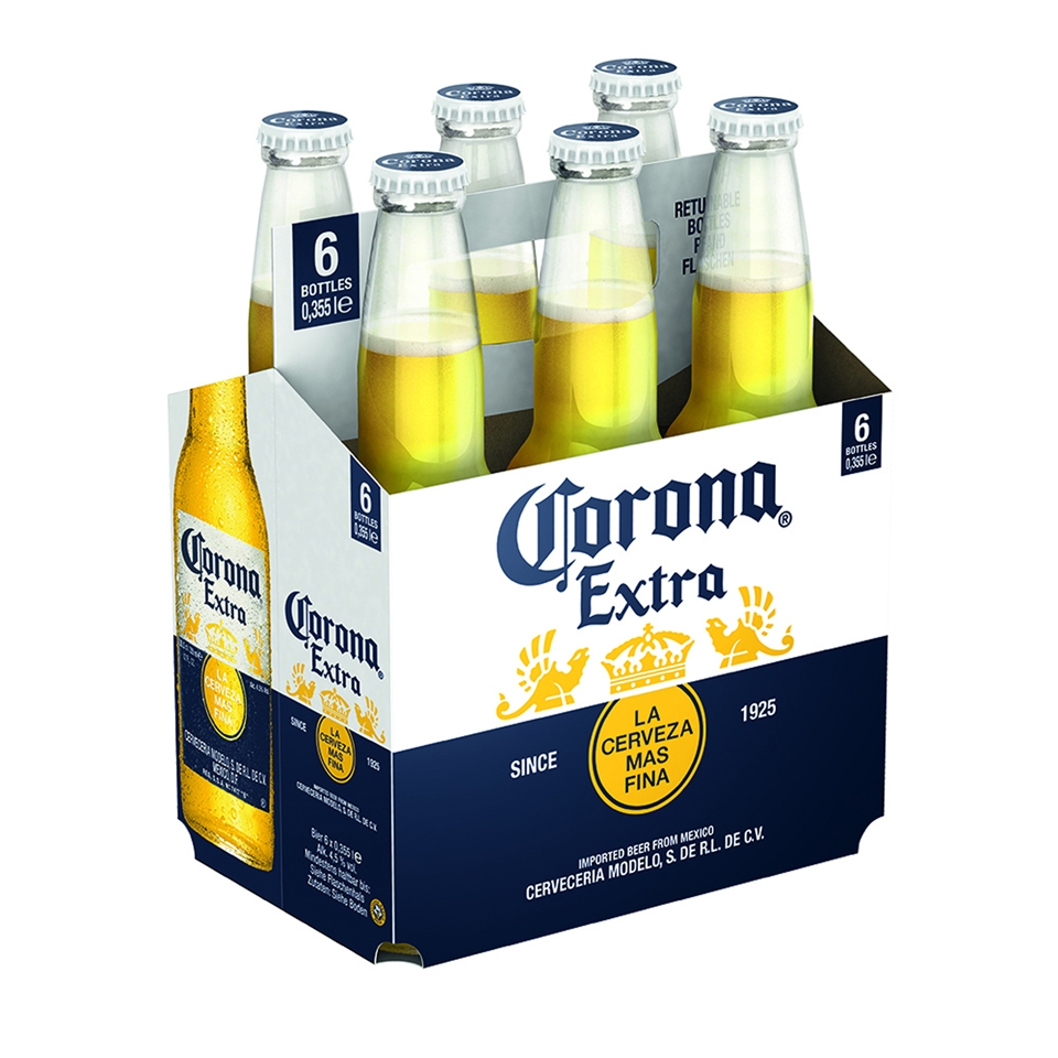 Bere Corona Sticla 6 x 0 355L 4 5%