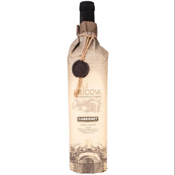 Cricova Vin Hartie Cabernet Sauvignon Rosu 0 75L 13%
