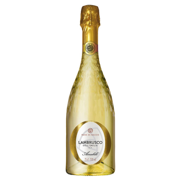 Lambrusco Amabile Diamond Bianco 0 75L 7 5%