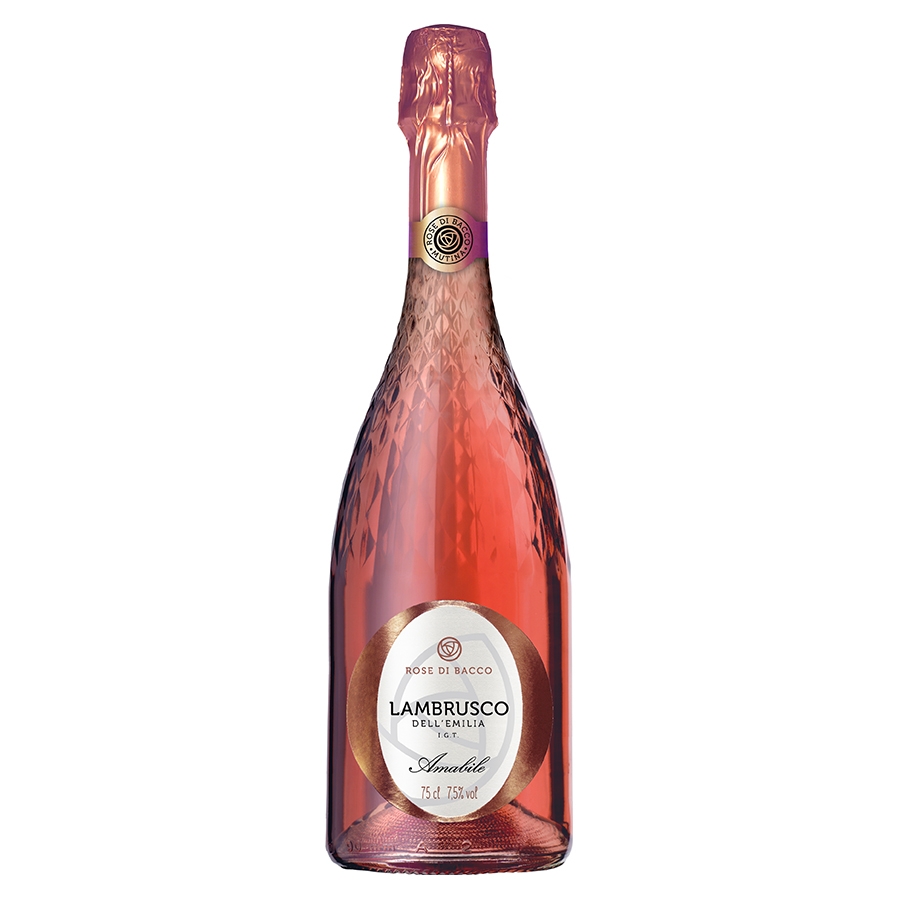 Lambrusco Amabile Diamond Rose 0 75L 7 5%
