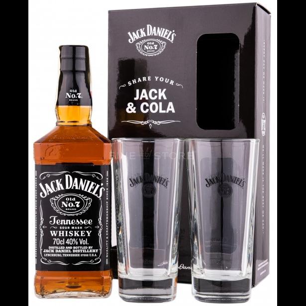 Jack Daniels 0.7L2GL Gift Box