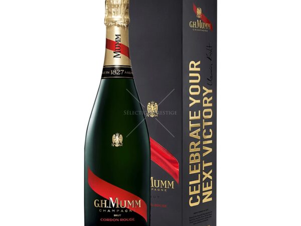 Mumm Cordon Rouge Cutie cadou 0.75L