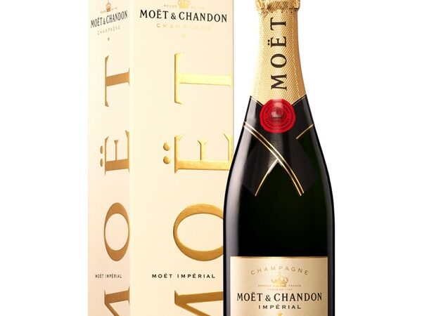 Moet Chandon Brut Imperial Cutie cadou 0.75L 12