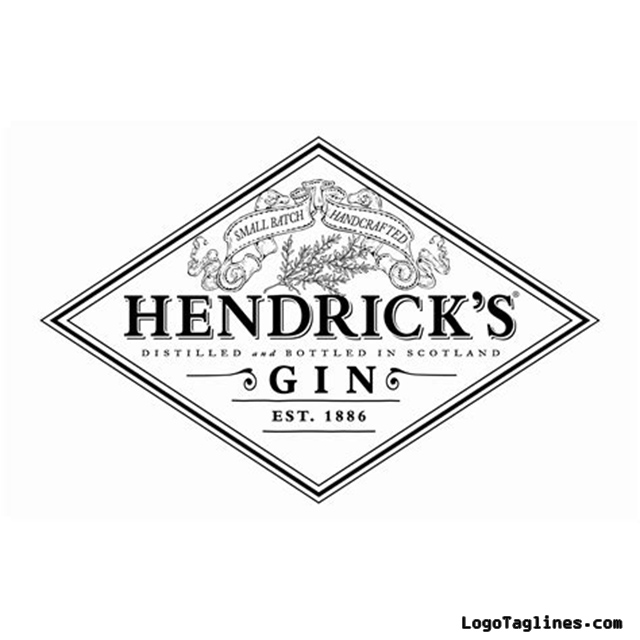 Hendricks Gin Logo Tagline Slogan