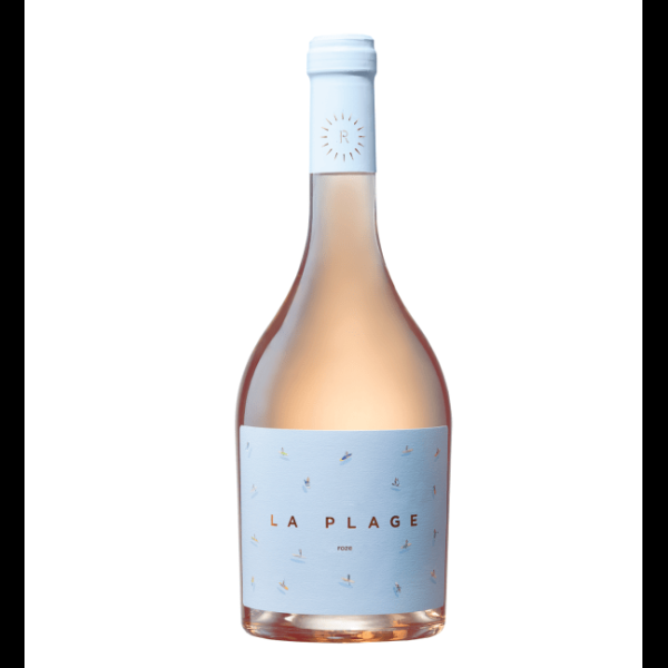 la plage rose