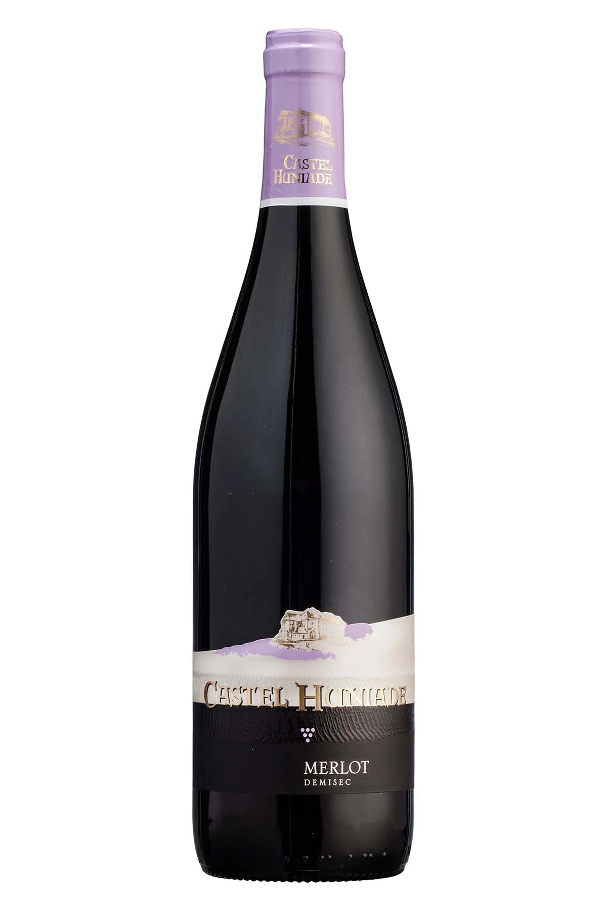 Vin Cramele Recas Castel Huniade Merlot jpg