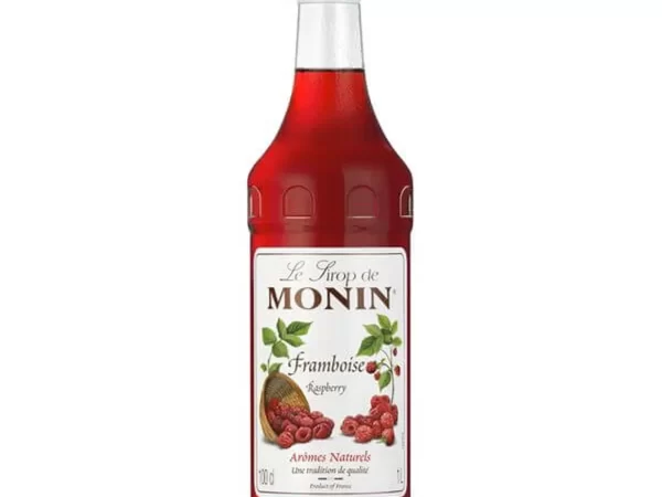 monin sirop raspberry pet 1l