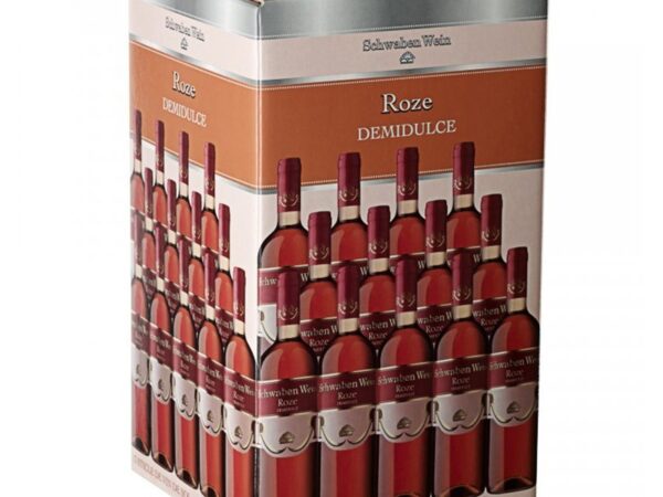 vin schwaben wein cramele recas rose demidulce bag in box 10 l