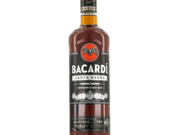 BACARDI CARTA NEGRA 40% 1L