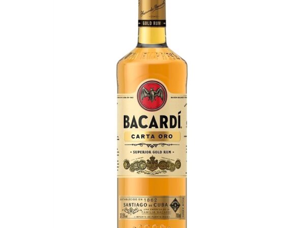 BACARDI CARTA ORO 40% 0 7L
