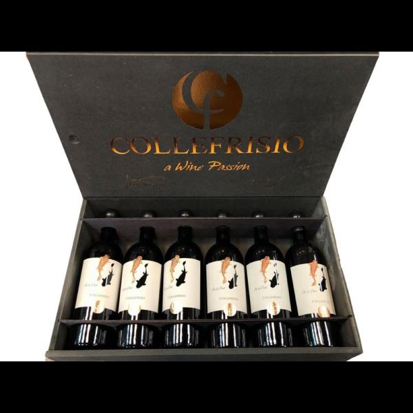 COLLEFRISIO MONTEPULCIANO D’ABRUZZO DOC 2018 IN&OUT ROSSO DA 14% 0 75L CUTIE LEMN 6 BUC