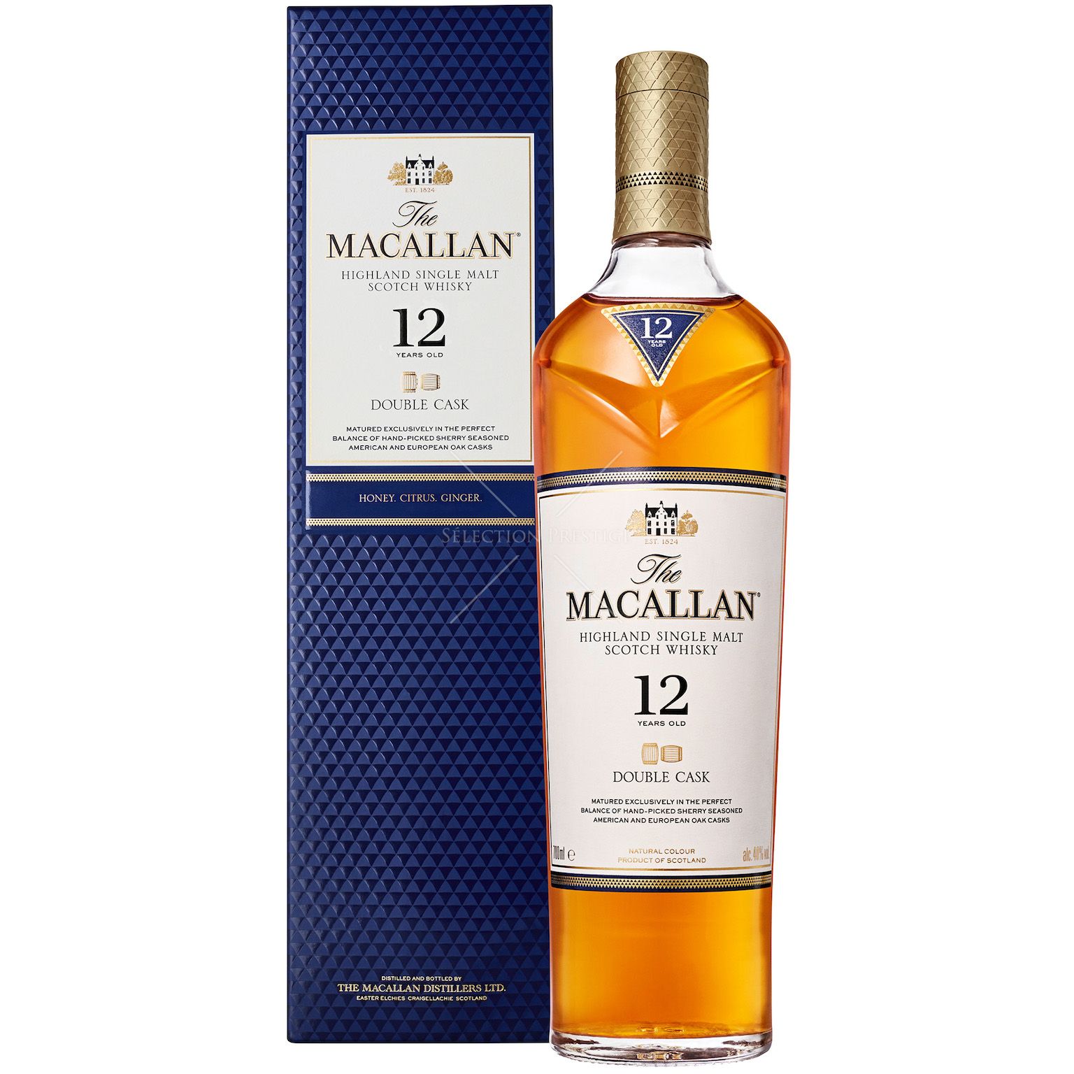 MACALLAN 12YO DOUBLE CASK+GB 40% 0 7L