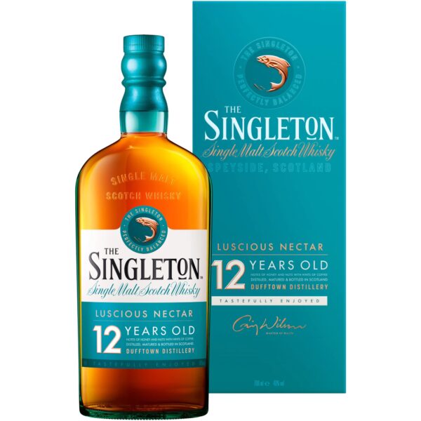 THE SINGLETON OF DUFFTOWN 12YO+GB 40% 0 7L