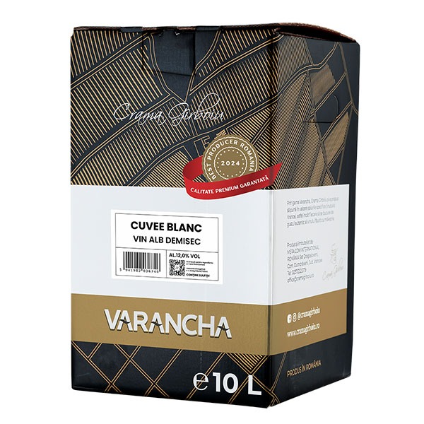 VARANCHA Bag in Box Cuvee Blanc demisec 10L