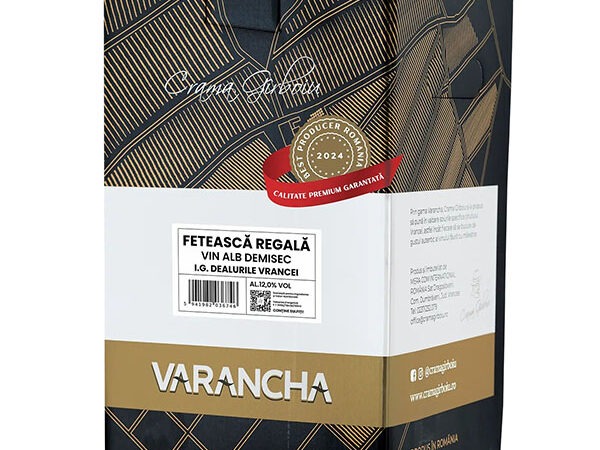 VARANCHA Bag in Box Feteasca Regala demisec 10L