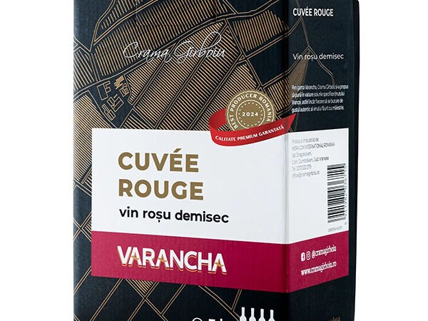 VARANCHA Bag in Box Rosu de Varancha demisec 3L