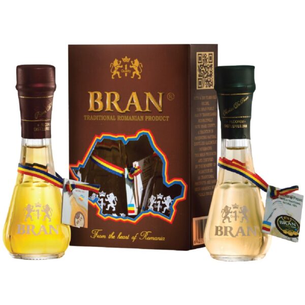 Bran Set 2 Toiuri Pălincă și Rachiu de Prune 0 045L