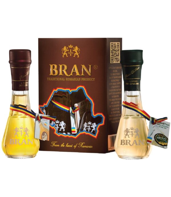 Bran Set 2 Toiuri Pălincă și Rachiu de Prune 0 045L