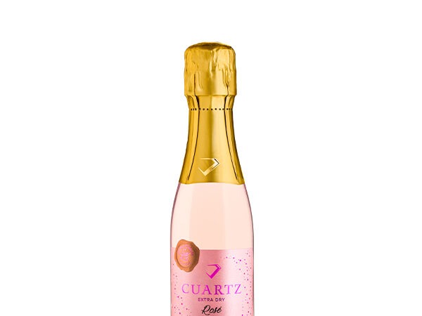 CUARTZ SPARKLING WINE Rose Extra Dry 0 2L