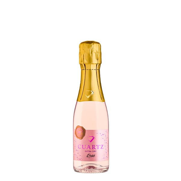 CUARTZ SPARKLING WINE Rose Extra Dry 0 2L