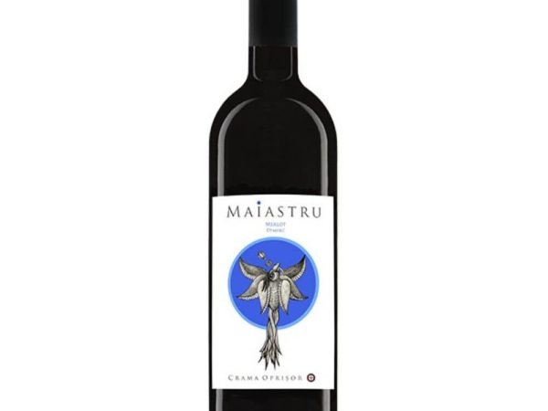 Vin Rosu Crama Oprisor Maiastru Merlot 0 75L