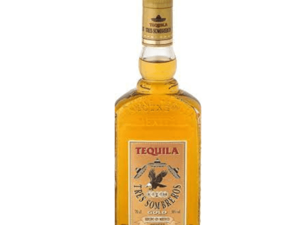 Tequila Tres Sombreros Gold 1L