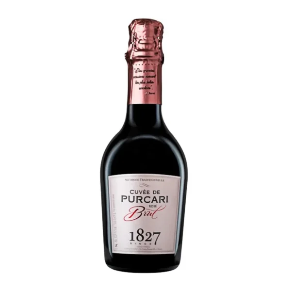 vin spumant cuvee de purcari rose classic brut 0375 l